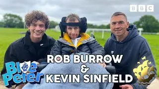 Rob Burrow and Kevin Sinfield get their GOLD Blue Peter badges | CBBC