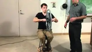 Spinning Wheel on Spinning Chair