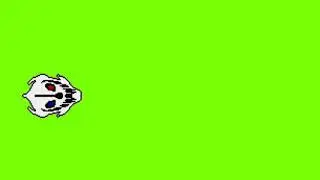 dust ink sans gaster blaster green screen