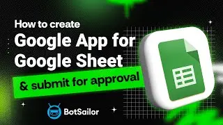 How to create Google App for Google Sheets and submit for approval (Reseller only)