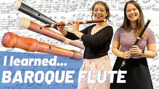 I tried BAROQUE FLUTE for the first time - and why I'm converted!