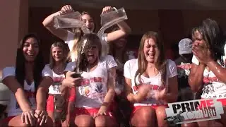 Hooters Girls ALS Ice Bucket Challenge - Channelside Tampa