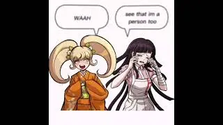 literally just Hiyoko and Mikan ll Danganronpa 2: goodbye despair ll meme