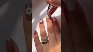 Nail Art  design easy | Drawing Nails Step by Step #nailart #shorts #nailtutorial