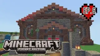Mega Trading Hall-MCPE Survival Series Ep.6