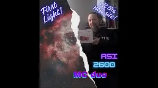First Light! ASI2600MC duo