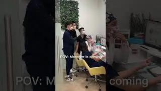 When your manager is coming [Pediatric Dentist]