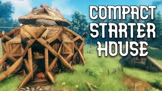INSANE Compact Starter House to Impress Your Friends | Valheim