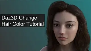 How to Change Hair Color in Daz Studio