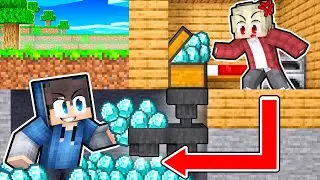 7 ZPŮSOBŮ JAK UKRÁST DIAMANTY v Minecraftu!