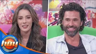 Matías Novoa feliz con su novela con Oka Giner y por los 6 meses de embarazo de Michelle Renaud