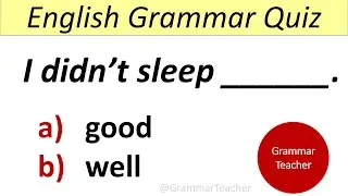 GRAMMAR QUIZ. GRAMMAR TEST. 50 GRAMMAR QUESTIONS. Fun English Quiz.