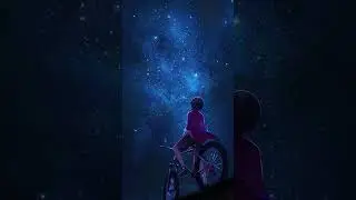 "Galaxies whisper stories across the universe"...