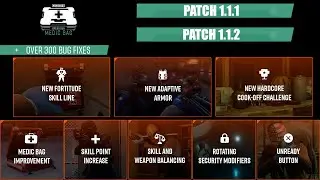 Payday 3: Update 1.1.1 и 1.1.2!  Адаптивная броня. Новая ветка навыков. Новый баланс.