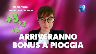 CONSIGLI 10 GIORNATA AL FANTACALCIO