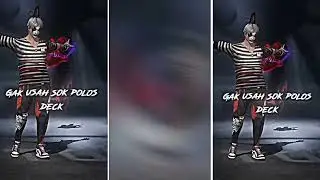 PRESET FF // KALAU SASIMO SASIMO AJA DEK NGK USAH SOK POLOS 🎟️🎟️