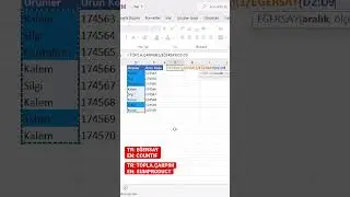 Another way to count unique data in Excel @oguzhancolak