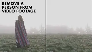 Remove a person from video using content aware fill in Adobe After Effects