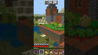 это самая необычная деревня которую я видел #minecraft #майнкрафт