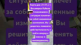 Карта дня 20.08.24 #sorts #таро