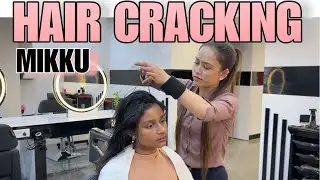 Hair cracking head massage for Instant Migraine Pain relief , Asmr massages by Mikku Barber