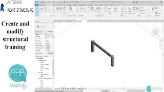 How to create and modify structural framing in Revit Structure