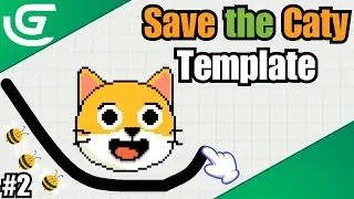 Making Save the Doge in GDevelop | Template in progress #2