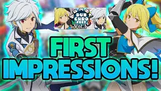 FIRST IMPRESSIONS ON ANNI FEST BELL & AIS GAMEPLAY & INITIAL REVIEW! | Danmachi Battle Chronicle