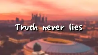 Lost Frequencies - Truth never lies // (Lyric video)