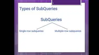 SubQuery