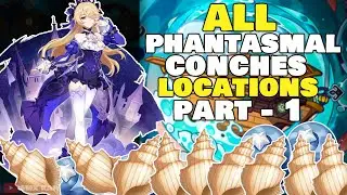 All Phantasmal Conches Locations Part 1 - Echoing Conch & Imaging Conch - Phantasmal Conches Genshin