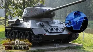 Интересный бой на T-34-85 World of Tanks