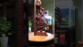 Part 9 Making Yali Bracket | Coating & Painting #yali #traditional #homedecor