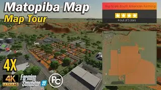 Matopiba Map | Map Review | Farming Simulator 22