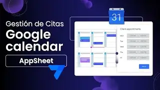 Permite que tus Clientes Reserven con Google Calendar y gestiona con AppSheet