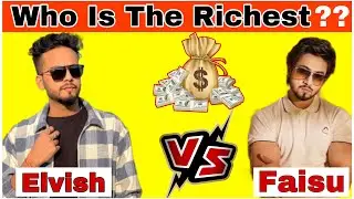 Who Is The Richest person ? | Elvish Yadav Vs Mr  Faisu | Faisal Shaikh || Elvish Yadav
