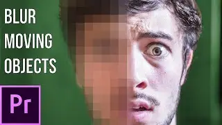How to Easily Blur Moving Objects in Premiere Pro 2023 || Blur in Moving Object 