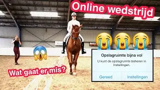 MIJN EERSTE ONLINE WEDSTRIJD GAAT MIS!😱 | Daniëlla van der Werf