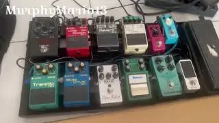Harley Benton spaceship 60 pedalbord guitare 🎸 @murphymario13