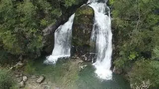 Slovenia Nature 4k HD - Slap Virje Waterfall - DJI Fly 2 Mini