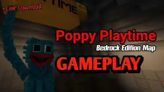 Minecraft Poppy Playtime Gameplay - Minecraft pe/be 1.17.41+