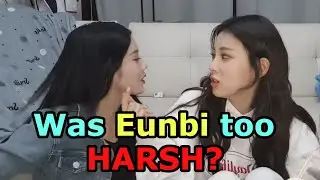 Eunbi panicking after seriously hurting Hitomi while Hyewon and Sakura laugh | IZ*ONE