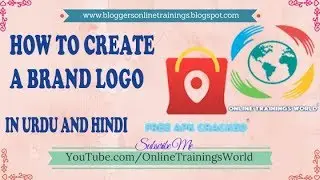 How to Create a brand logo for your channel and videos Sign up Design Evo | 
