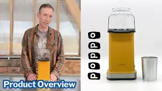 Sweet Maria's Poppo Air Popcorn Kit for Coffee Roasting