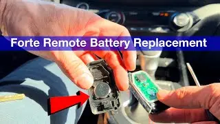 2023 Kia Forte Remote Key Fob battery Replacement