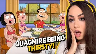 Family Guy Glenn Quagmire Funniest Moments Compilation - REACTION