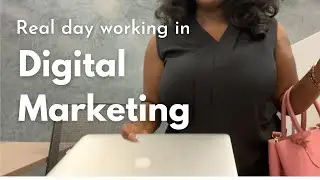 Day in the Life Working in Marketing | 9-5 work day in office