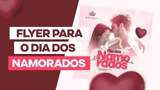 Como Criar Arte para dia dos namorados no Photoshop // Social Media