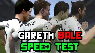 Gareth Bale Speed Test| FIFA 13 - FIFA 16|