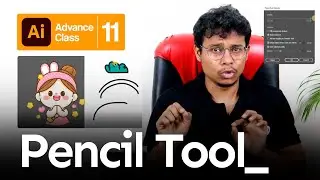 Pencil Tool illustrator Settings | Adobe Illustrator In Marathi